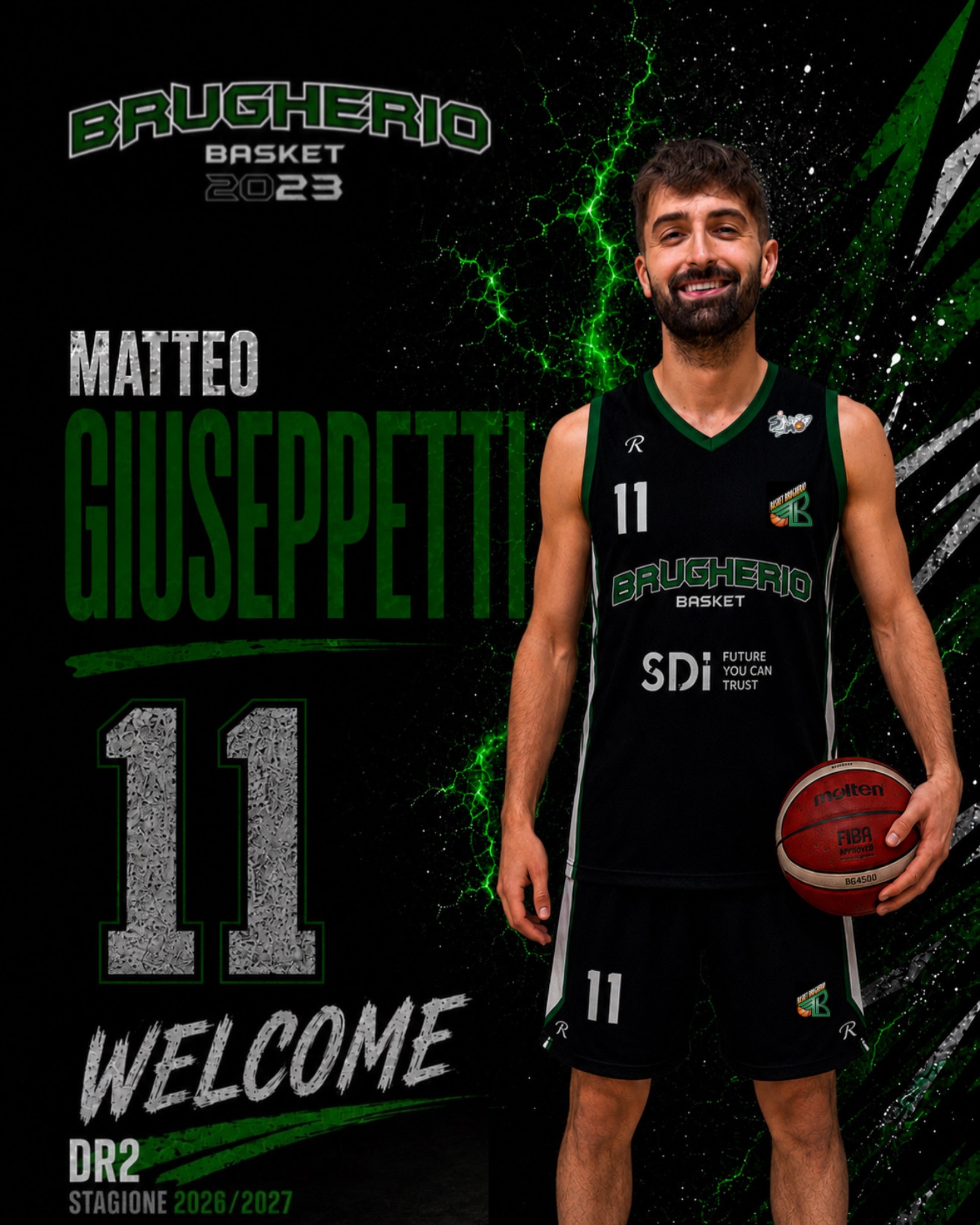 🏀 MATTEO GIUSEPPETTI | GUARDIA 🏀 Il secondo innesto nella prima squadra è Matteo Giuseppetti,…