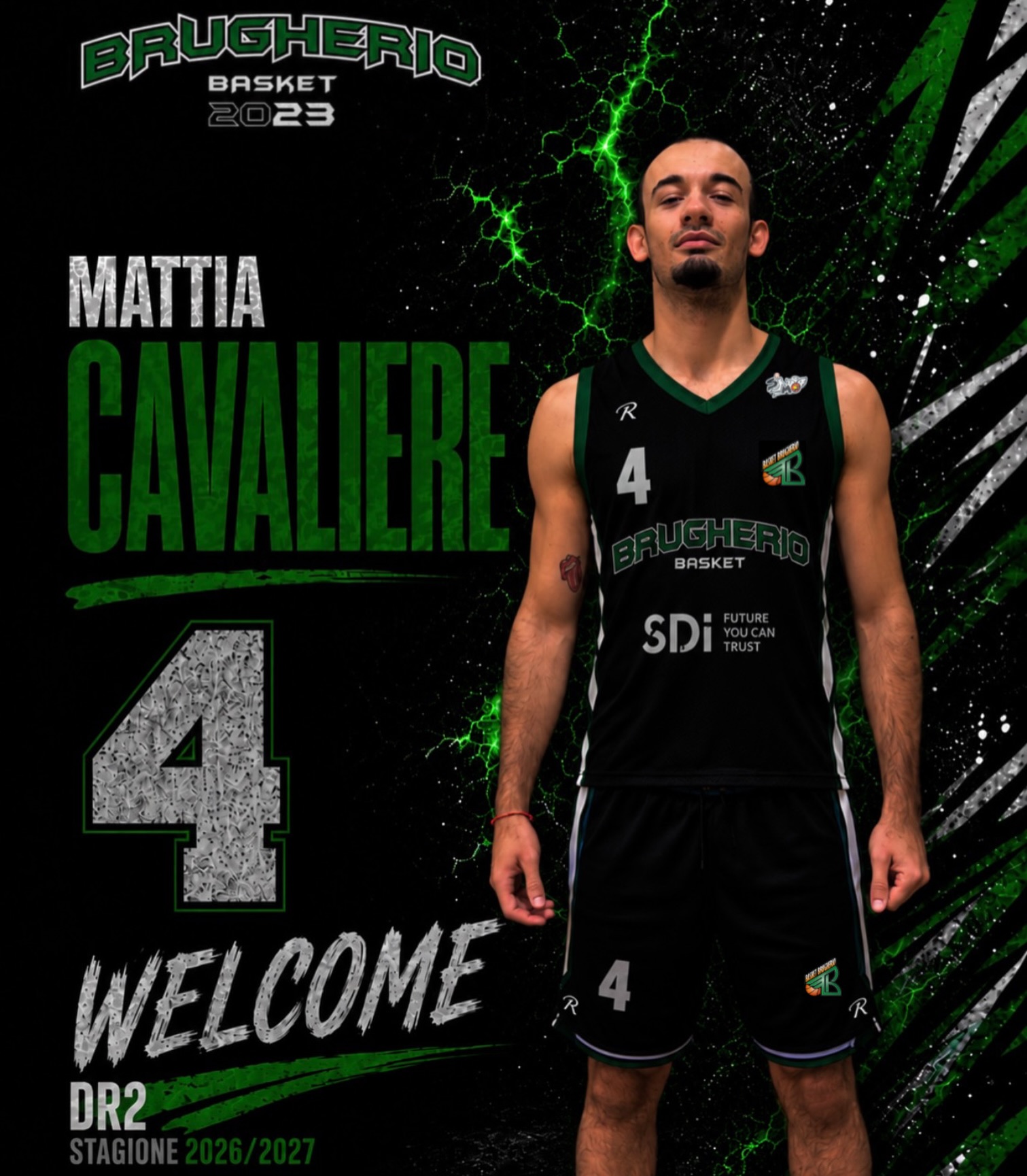 🏀 MATTIA CAVALIERE | GUARDIA 🏀 Classe 2005, Mattia è un profilo giovane che porta…
