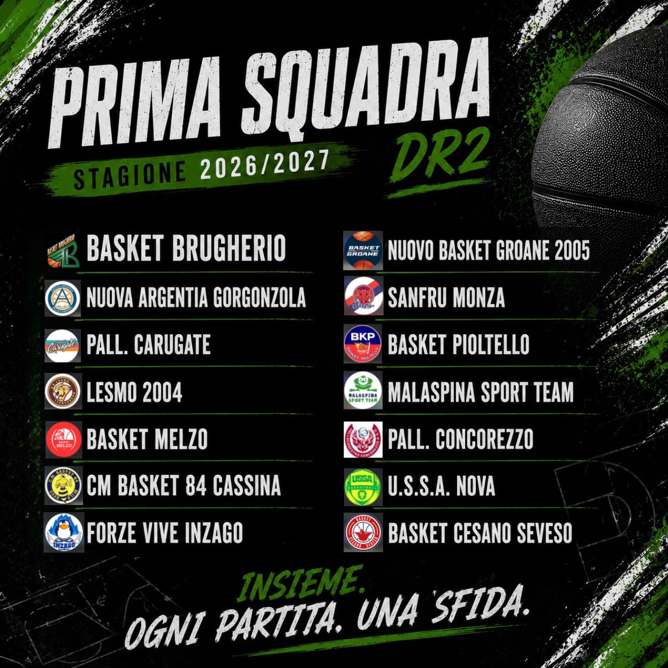 🏀 IL NOSTRO GIRONE È UFFICIALE! Da oggi conosciamo le squadre che incontreremo nel nostro…